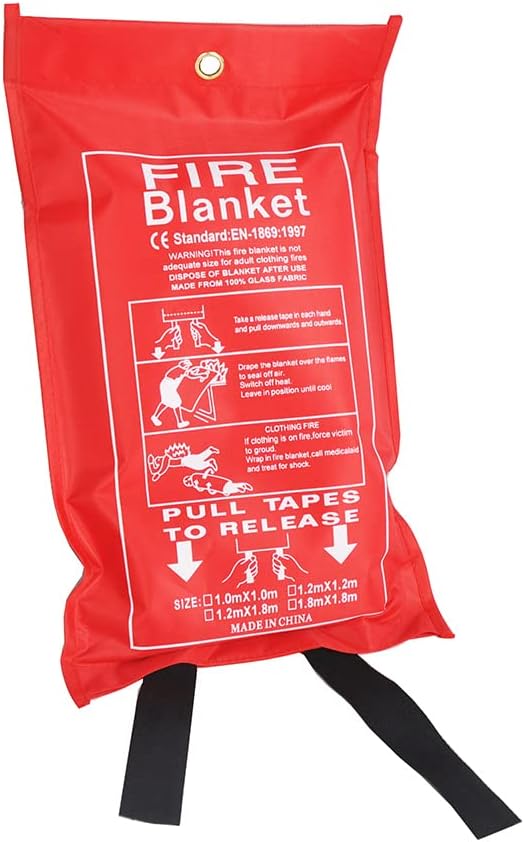 Emergency Fire Blanket Lithium Battery Fire Extinguisher Blankets
