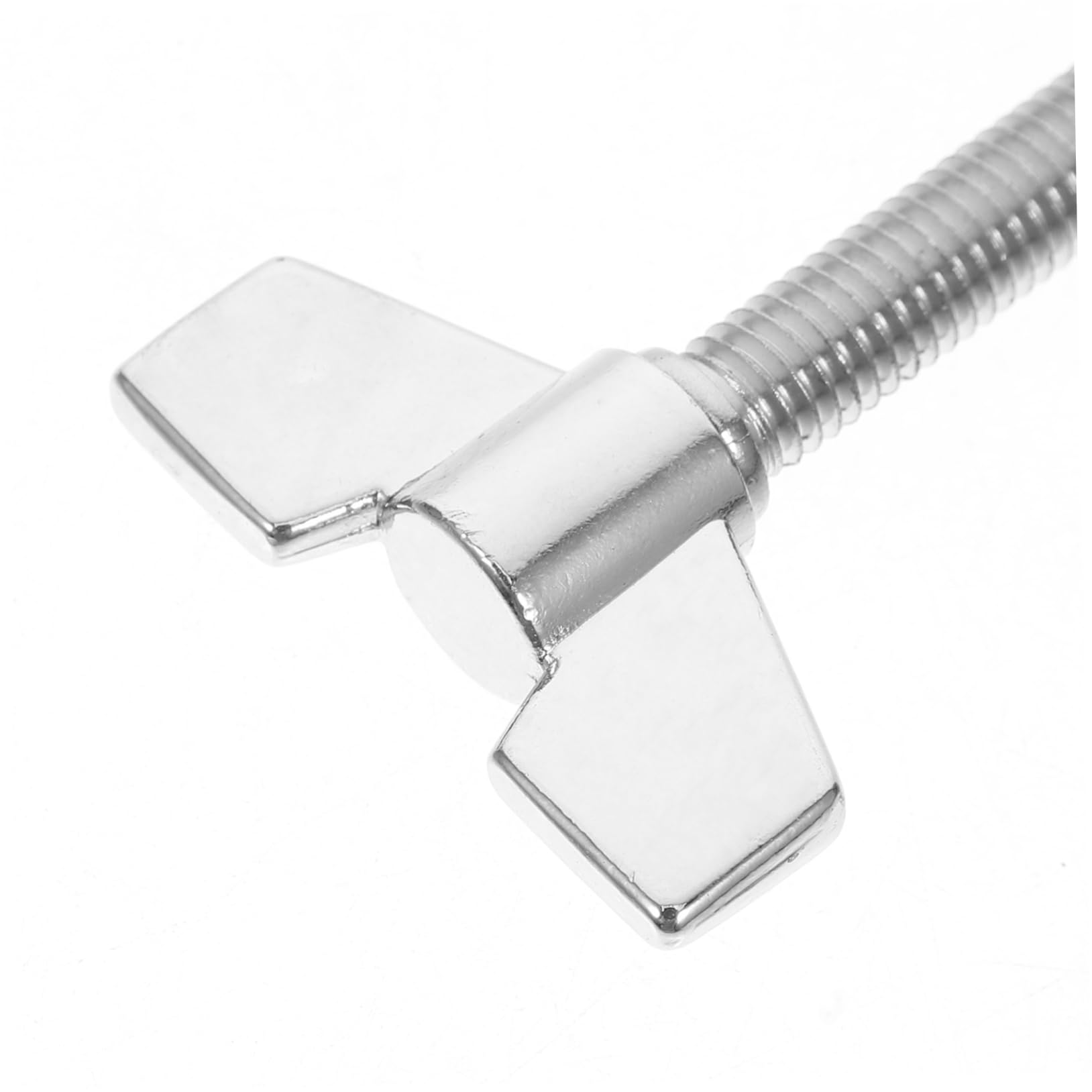 Cabilock Wing Nut Screw for Drum Cymbal Stand Clamp Steel Nut Drum Kit Screw Cymbal Stand Parts