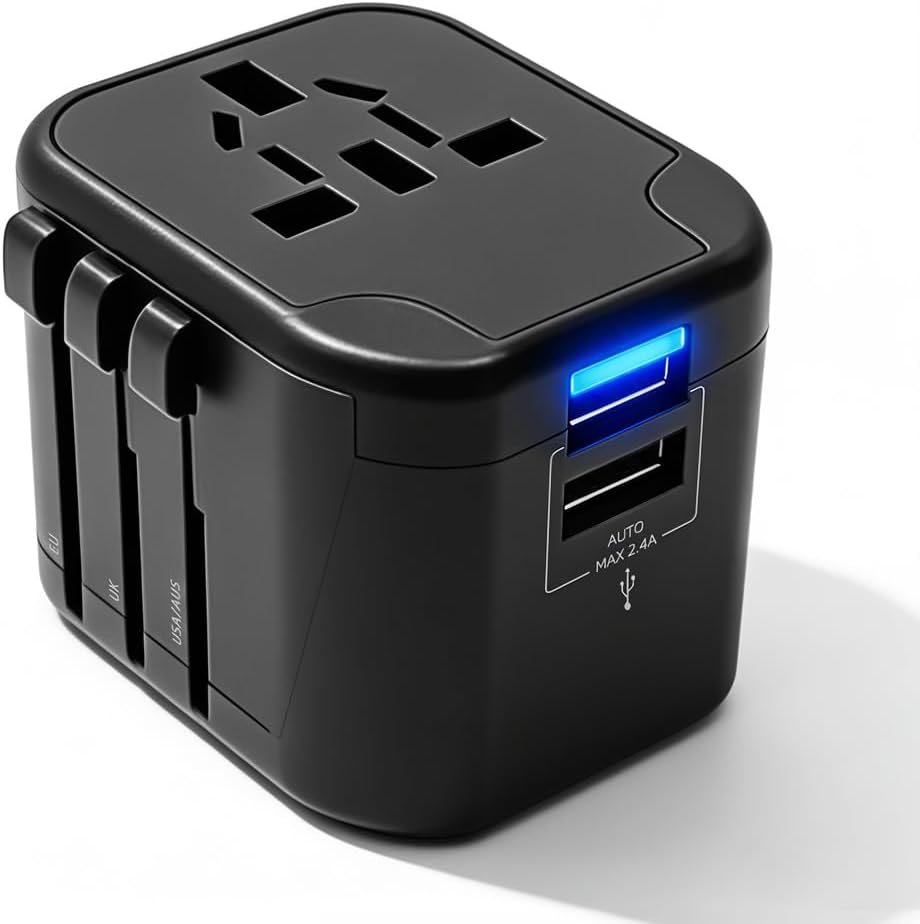 Universal Travel Adapter, Europear Power Adapter,