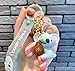 AELARRE Cute Pear Keychain,Fashionable Bag Charm And Keychain Charms,Elegant Handbag Charms And Purse Accessories (Golden)
