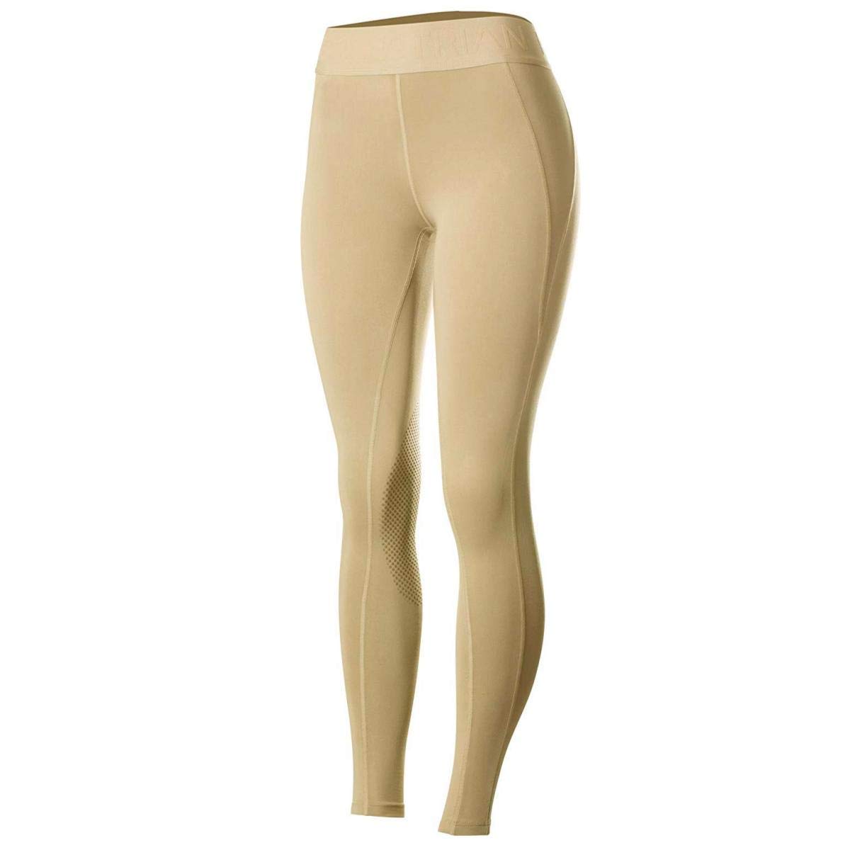 Knee-Patch Equestrian Riding Tights