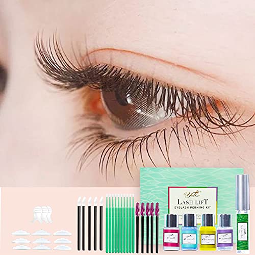 Lash Lift Kit, Perming Curling Lifting Eyelash Perm Kit, Long-Lasting Curl, Suitable for Home & Professional Use, Semi-Permanent Curling, Professional Quality