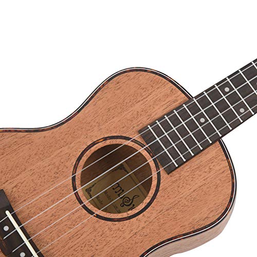 Veizao Ténor Acoustique Électrique Ukulélé 26 Pouce Guitare de Voyage 4 Cordes En Bois Acajou Instrument de Musique - Les Beatles, Paul McCartney, John Lennon, RIngo Starr, George Harrison Veizao Ténor Acoustique Électrique Ukulélé 26 Pouce Guitare de Voyage 4 Cordes En Bois Acajou Instrument de Musique – Image 3