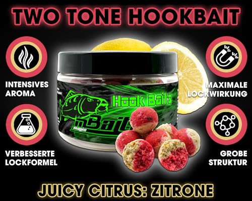  Magic Baits Premium Karpfen Köder Two Tone Hookbait Boilies für Karpfenfischerei
| Magic Baits Karpfen Köder Premium Tw