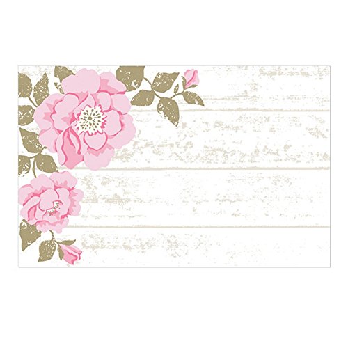 Cottage Rose Enclosure Cards/Gift Tags - 3 1/2 x 2
