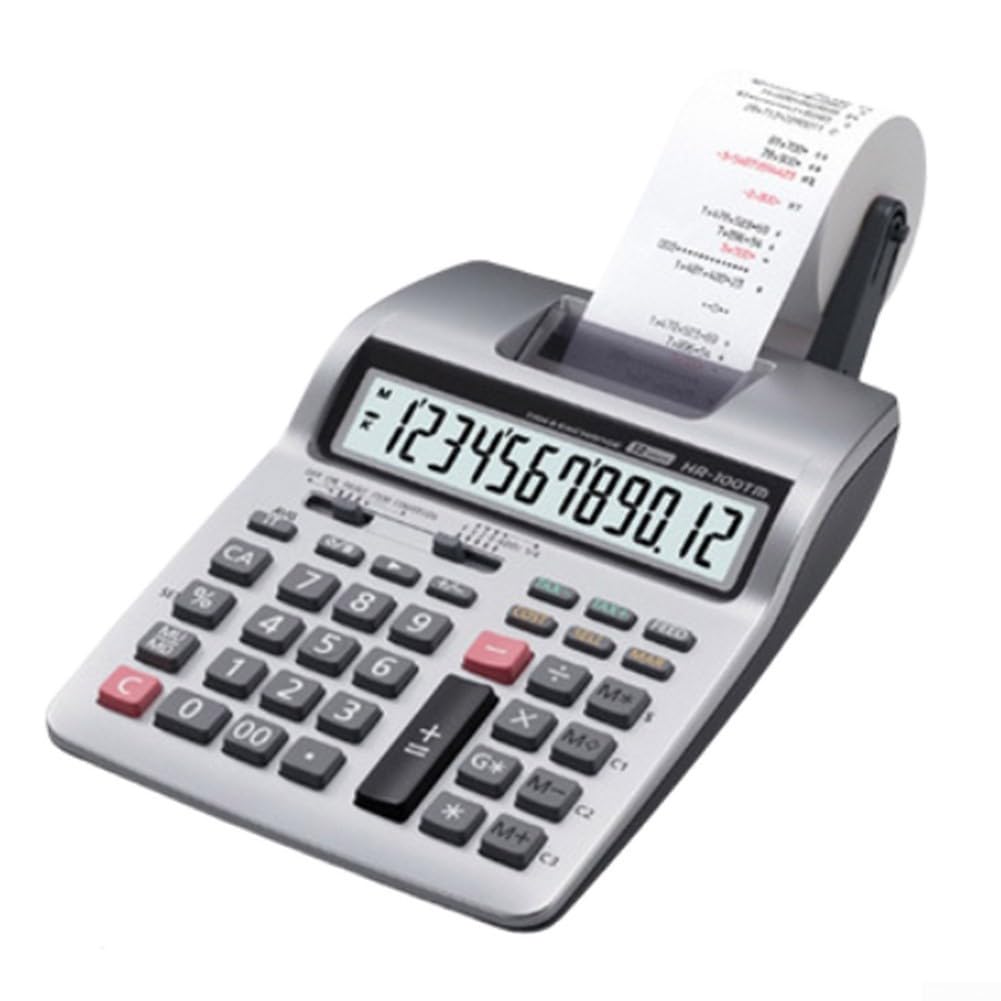 Lot De 6 Rouleaux D'Encre Noir/Rouge IR40T – Compatibles Casio, Citizen, Epson, Sharp Et Plus