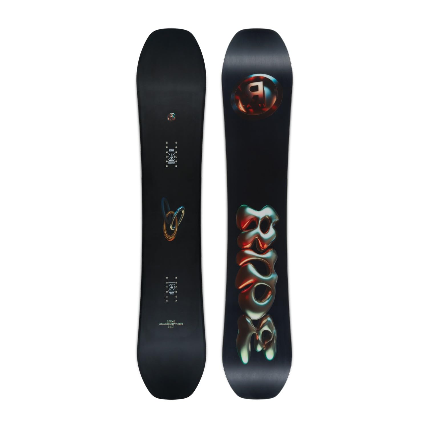 Ride - Tavola da snowboard Algorythm All Mountain Uomo - Uomo - Dimensione 151 - Nero