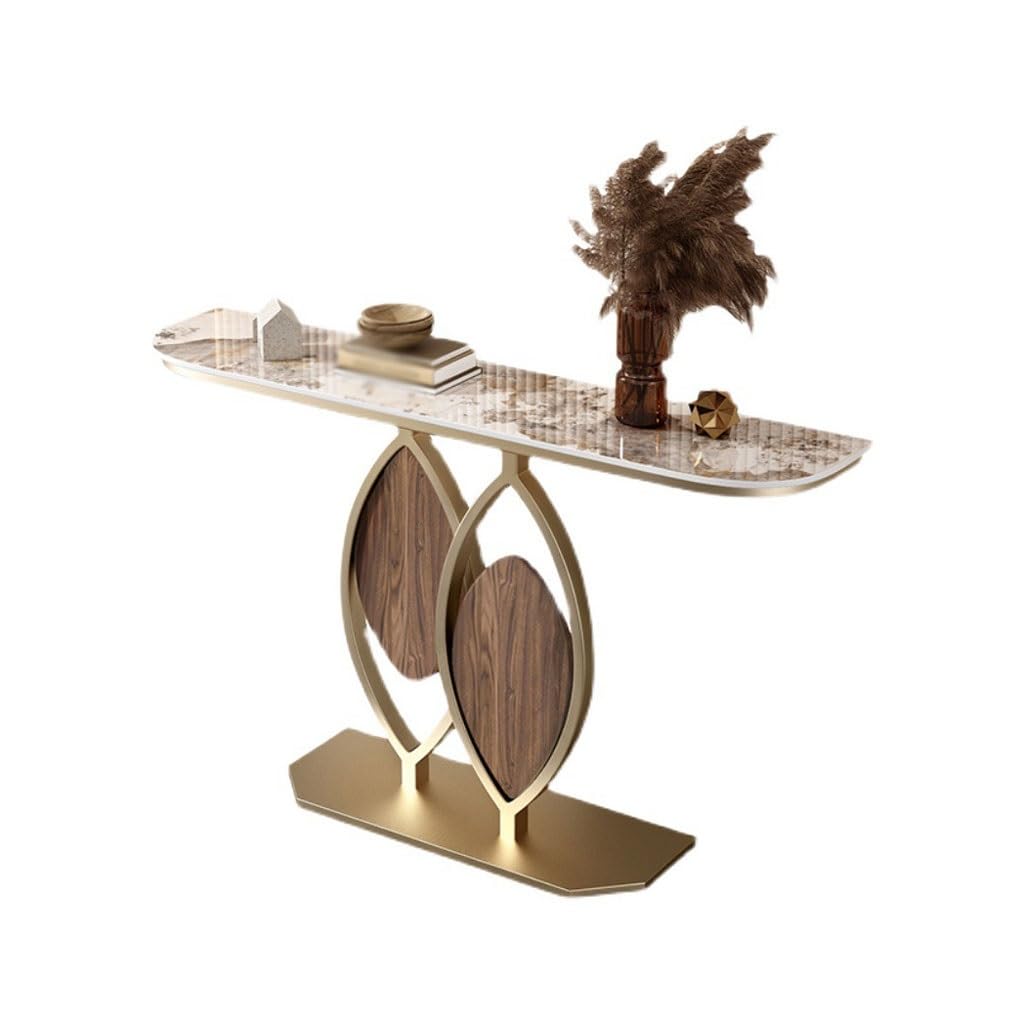 ENGENDER Console Tables Nordic Entrance Slate Table Home Creative Hotel Wall-side View