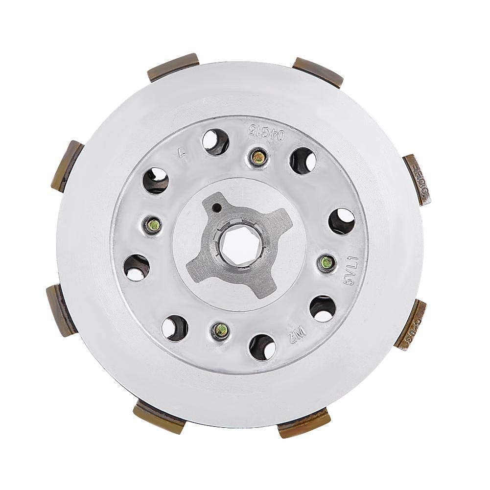 Kit de reparación y transformación de embrague de motocicleta para YBR125, que incluye conjunto de placa de presión de tablero de fibra y acero para resortes YBR 125