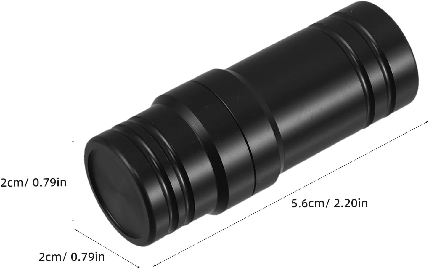 Pool Cue Joint Protector 4Set Black Plastic Billiard Cue Joint Protectors Threaded Cap Pool Stick Impact Resistant