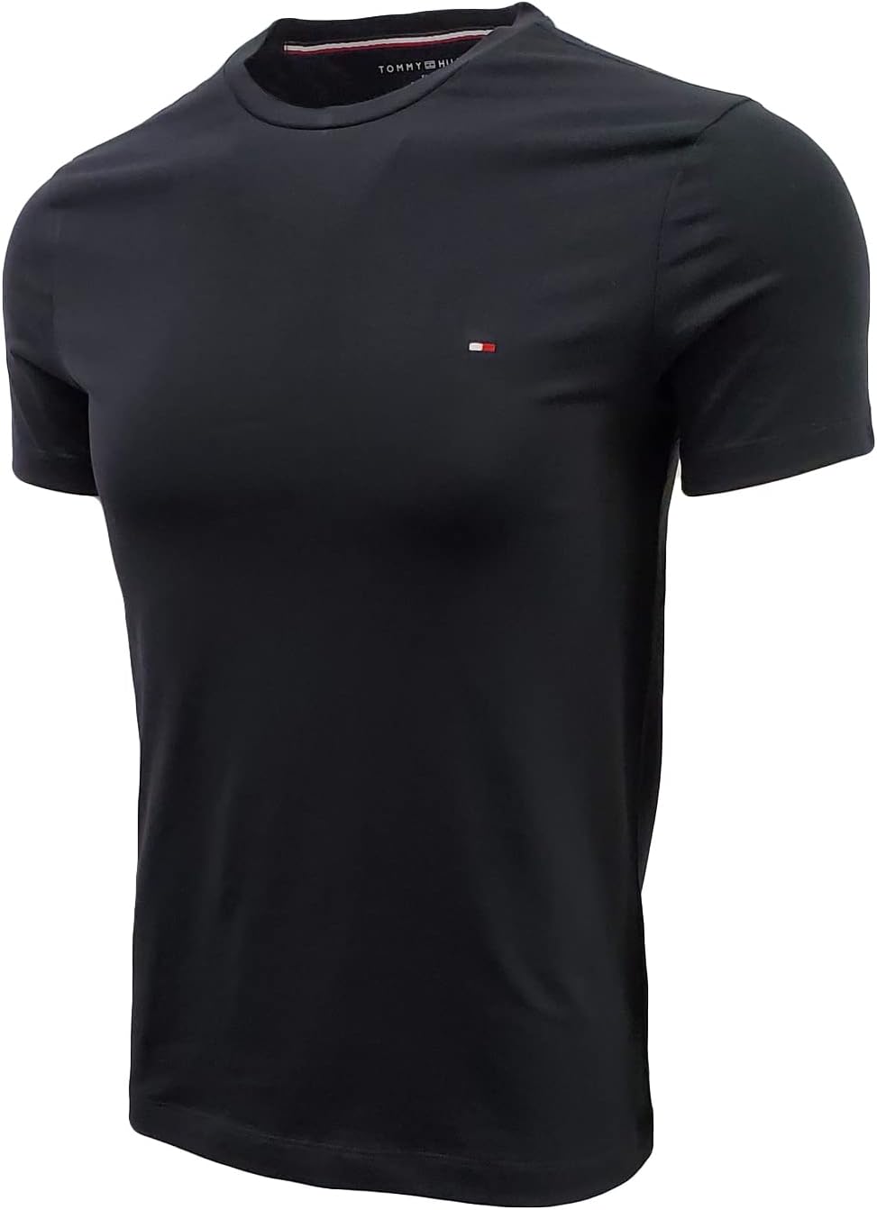 Tommy Hilfiger Men's Slim Fit Stretch Crewneck T-Shirt - Image 3