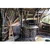 7 Giant Black Timber Bamboo Poles