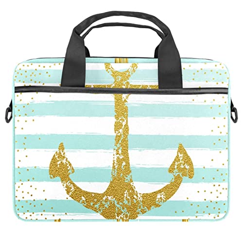 Sacoche pc portable anti rayures 13.3 pouces motif ancre marine pour protéger votre écran