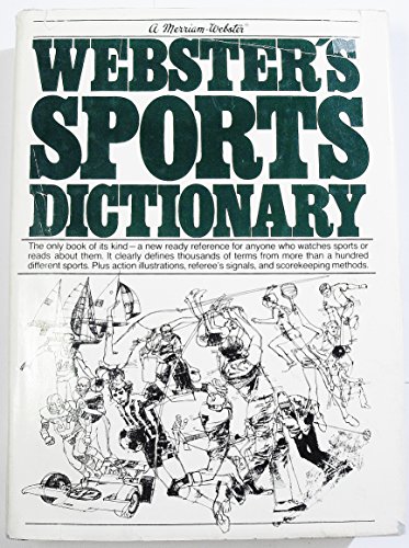 Webster's Sports Dictionary 0877790671 Book Cover