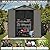Greesum 6x10FT Plastic Storage Shed with Floor, Resin Outdoor Storaged Sheds with Lockable Double Door, Window and Vents, All-Weather Tool Sheds for Garden, Backyard, Patio, Dark Gray