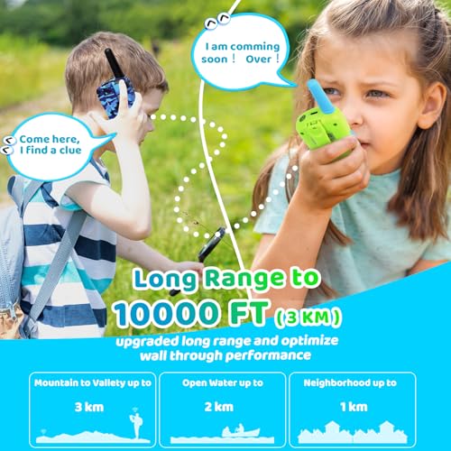 Vvinca Walkie Talkies For Kids Rechargeable Toys For Ages 5-7 thumb #5