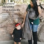 Baby Sling Ring Sling Carrier Wrap - Soft Lightweight Cotton Baby Slings for Infant, Toddler, Newborn and Kids - Great Shower Gift, Lightly Padded, Adjustable - Nursing Cover Grey