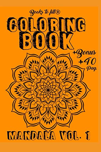 COLORING BOOK: MANDALA VOL 1