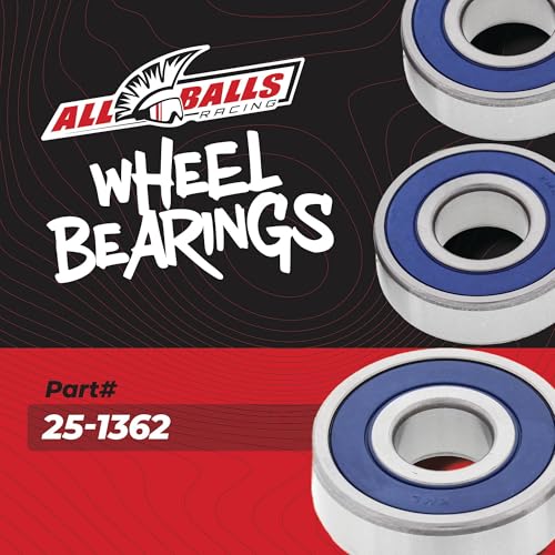 All Balls Racing 25-1362 Wheel Bearing Kit Compatible with/Replacement for Honda by All Balls - Used condition - Image 2