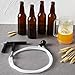 Saillong Beer Bottle Filler Accessory Kit Beverage Gun Dispenser Trigger Pump System, Beverage Gun Bottle Filler from Keg, 6.6ft Tube, Adapter and Ball Lock Keg Connectors
