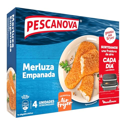 Pescanova Filetes de Merluza Empanados, 340g (Congelado)