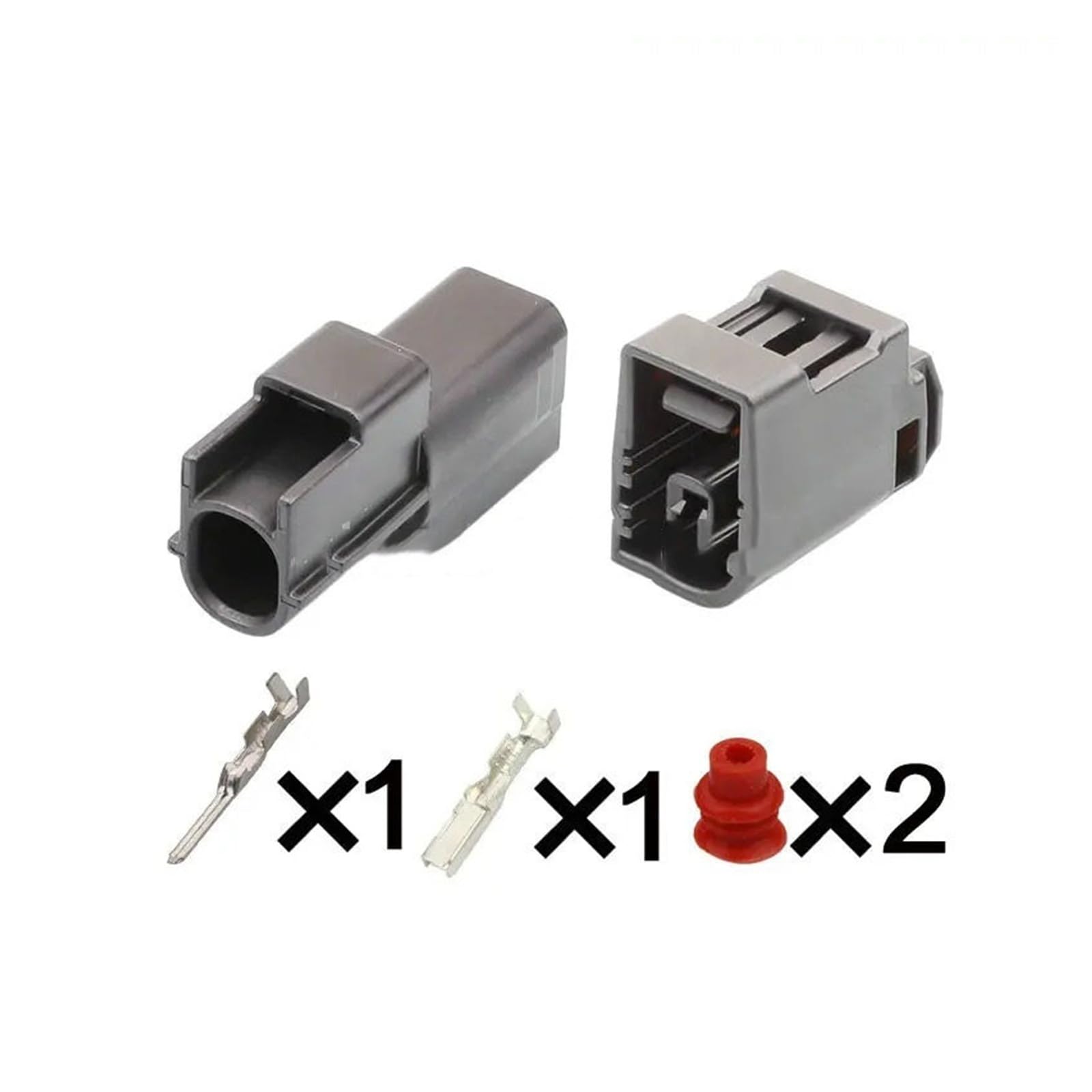 1-poliger Kfz-Stecker 6189-7214 6181-6658(Male female set,1set)