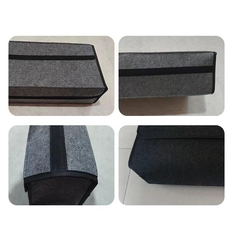 YJTYC Organisateur De Coffre De Voiture Pour Lexus RX450H RX450 2007-2024, Suspendu Sac De Rangement De Coffre Pliable Poches De Stockage Accessoires