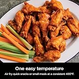 Ninja 2-Quart Compact Air Fryer With Multiple Cooking Functions, Healthy Oil-Less Frying, Easy-To-Clean Nonstick Basket, Perfect For Small Meals, Snacks, And Quick Healthy Recipes (White)