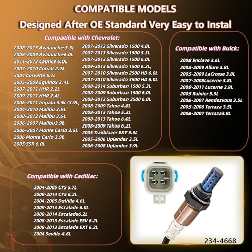 Sensor de Oxígeno Upstream 234-4668 para Vehículos miniatura 2