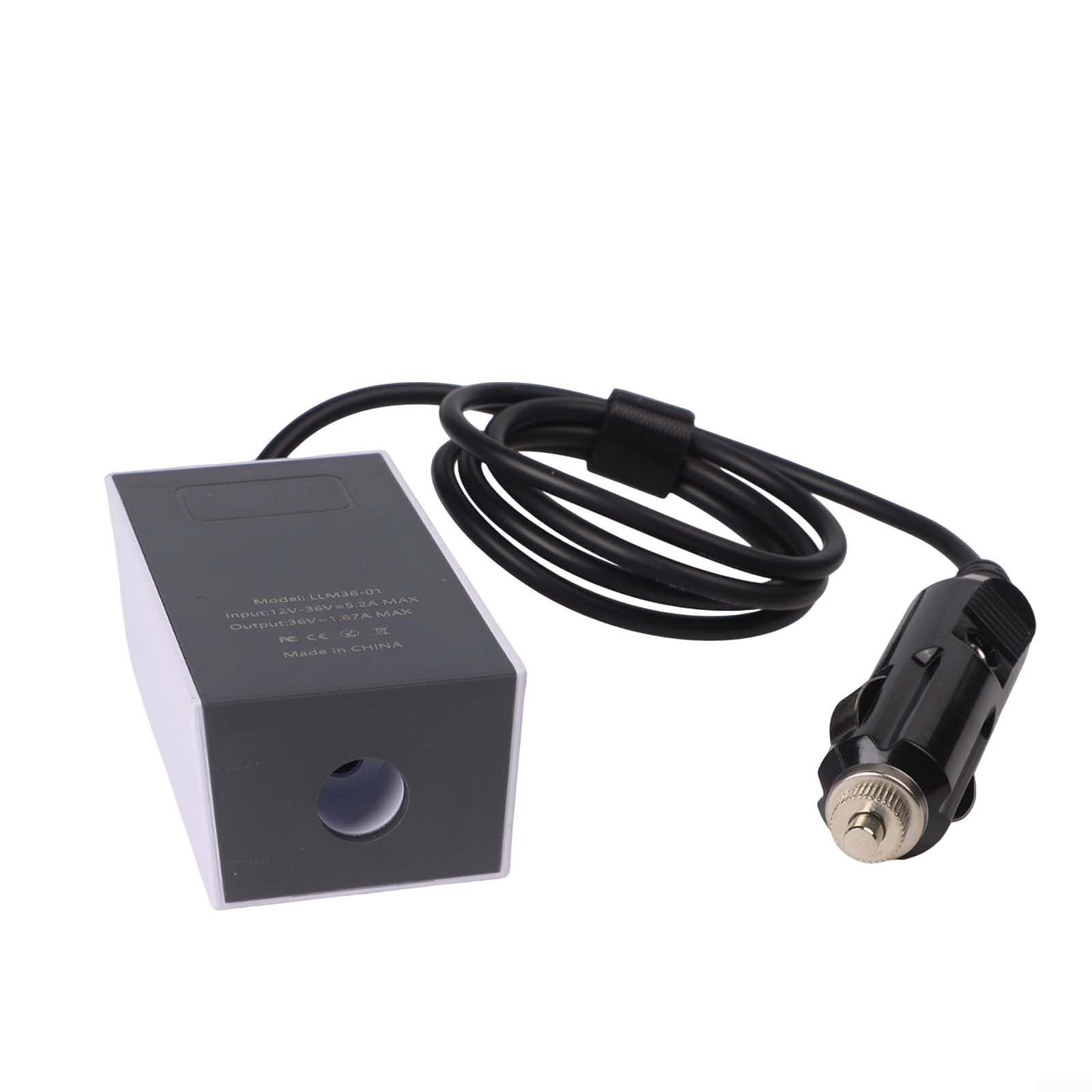 Zoegneer Kfz-Netzadapter DC Konverter Booster Konverter 12V-36V auf 36V 5A Ausgang Ladekabel für Starlink Mini für Fahrzeug-Boot-Installation