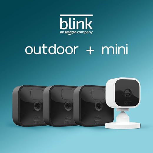 Blink Outdoor (3rd Gen) – 3 camera system with Blink Mini