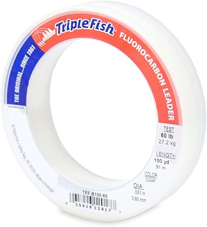 Triple fish fluorocarbon line Clearance