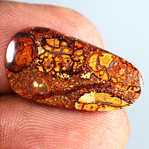 Opale Koroit australienne multicolore de 7,80 ct, une pierre précieuse brute d'exception - 2