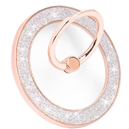 Soporte magnético para teléfono compatible con iPhone 15 Pro Max oro rosa