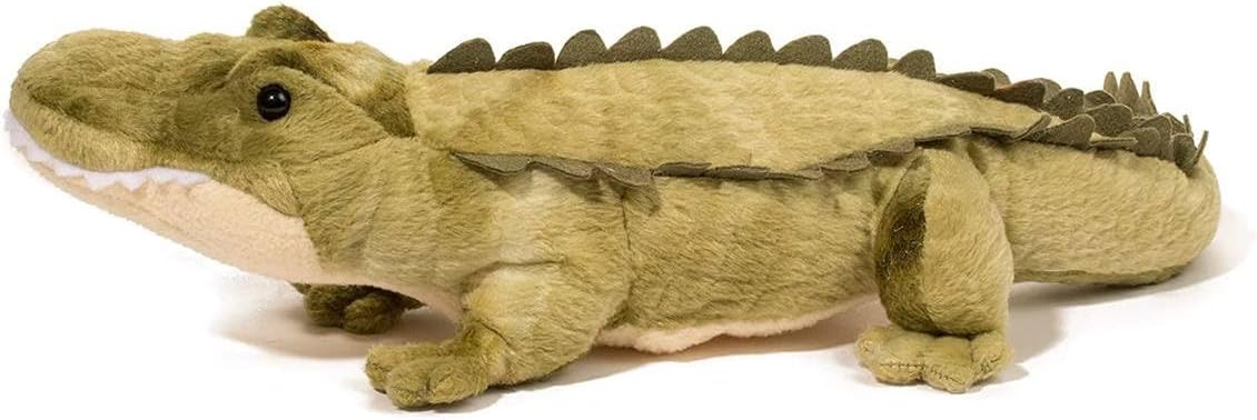 Douglas Stream Line Alligator Plush Stuffed Animal - 15-Inch Long