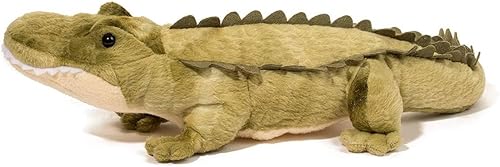 Miniatura 5 de Douglas Stream Line - Peluche de cocodrilo, 15 pulgadas de largo