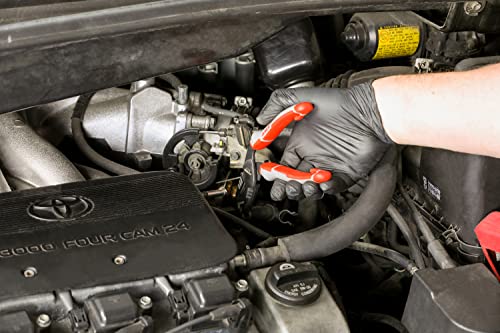 Ares 51014 – 7.5-Inch Angled Head Linesman Pliers – Double Injection Handles Provides Superior Grip Control And Strength – Offset Angled Head Offers Increased Access And Leverage #TOP6