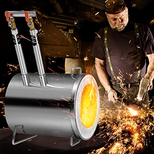 Vevor 12KG PROPANE MELTING FURNACE KIT 2 Propane Melting Furnace Kit Large Capacity Foundry Home, Blacksmithing Forge With Crucible & Tongs Kiln, Stainless Steel Smelter, For Metal Scrap Recycle thumb #7