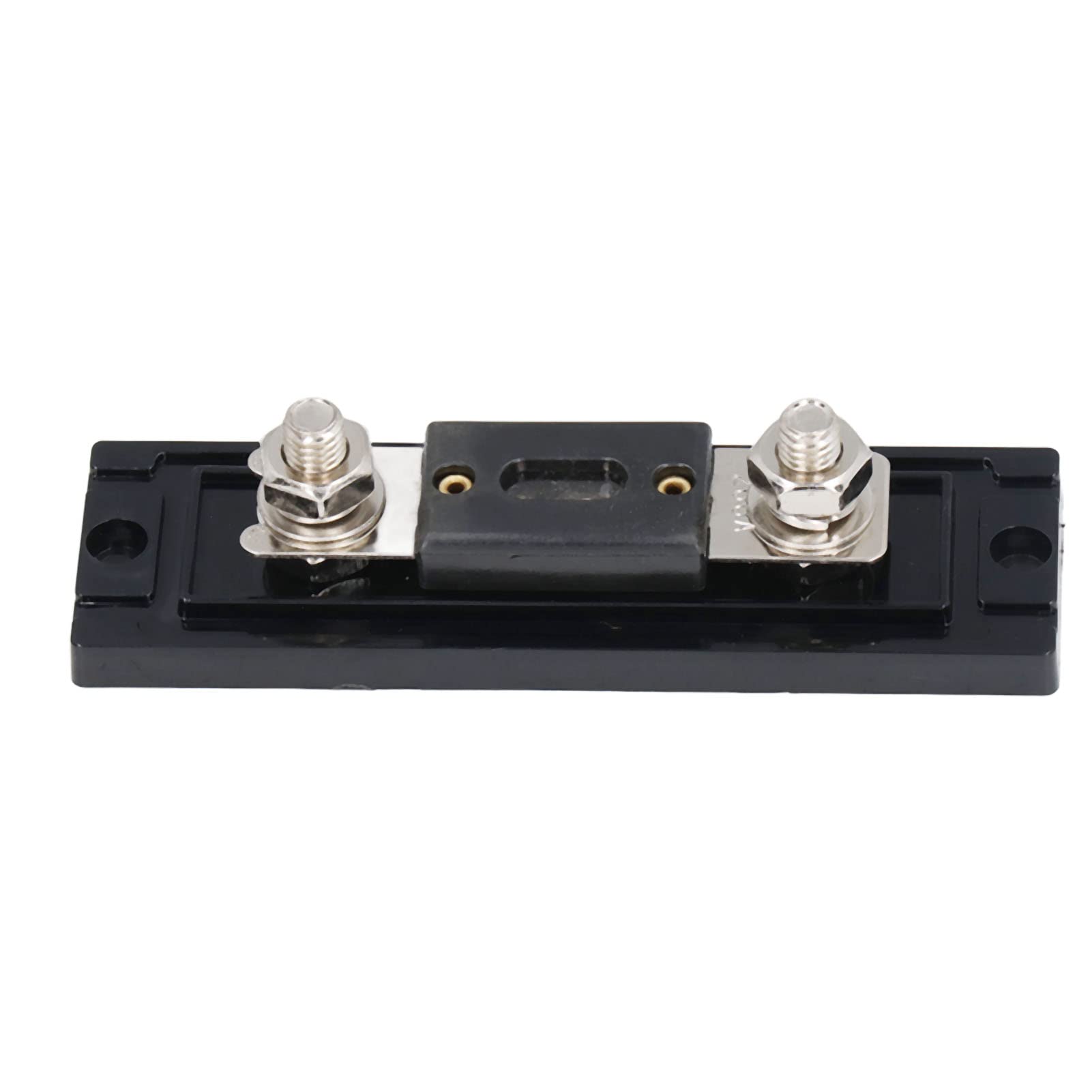 48V Auto Zekeringhouder Set, KIMISS 6 Stuks Koperlegering ANL Zekering met Zekeringhouder Blok 60A 80A 100A 150A 250A 300A voor Auto Boot Audio Stereo