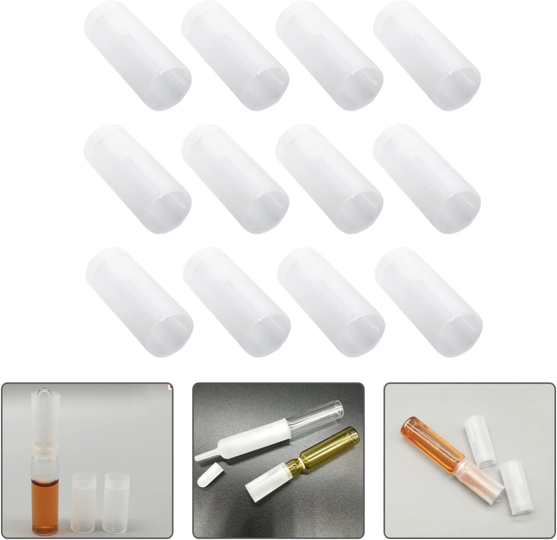 Beaupretty Ampoule Bottle Opener with Precision Cutting Tool Plastic Sleeve Cover for Safe and Easy Glass Vial Opening Medical and Home Use