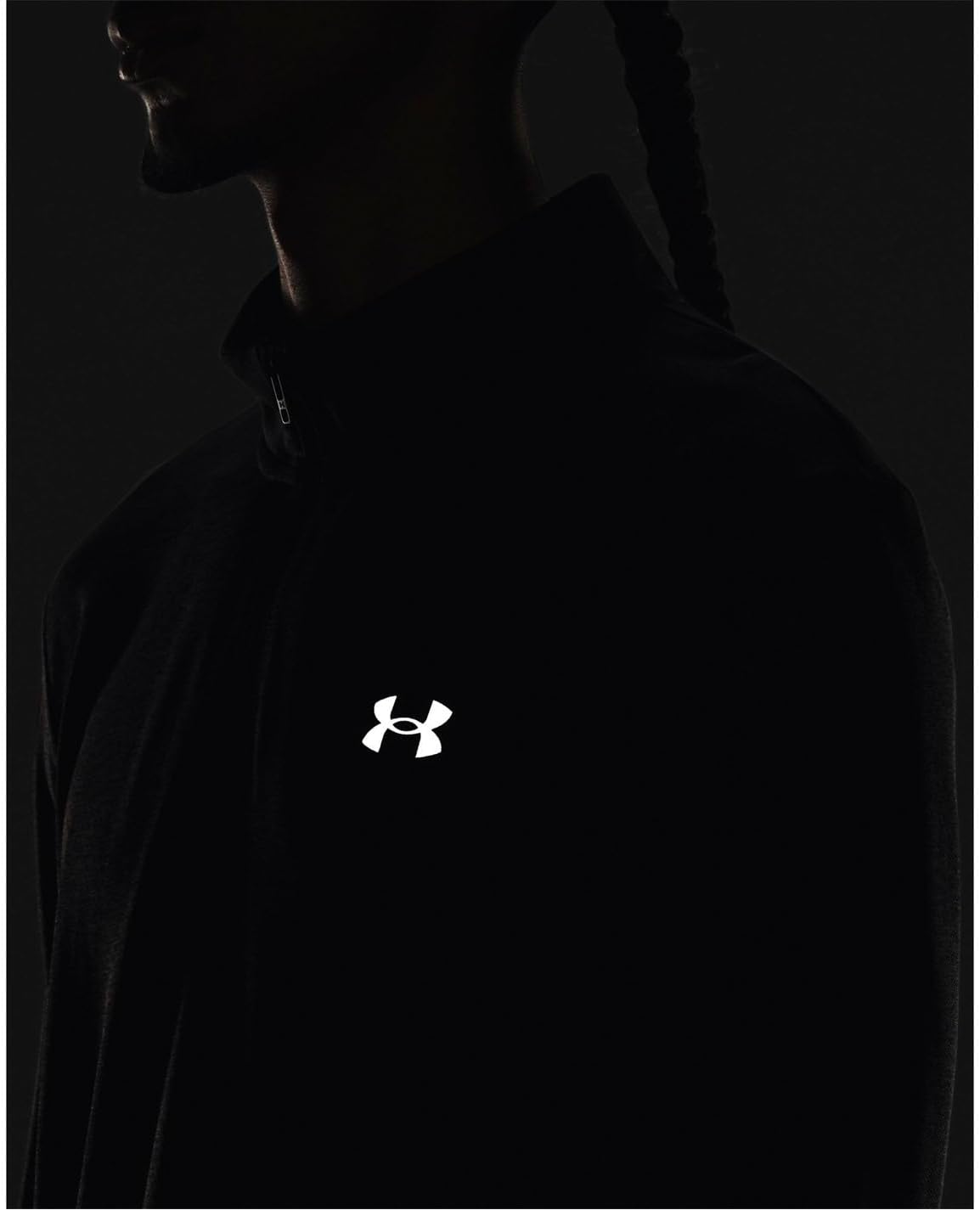 Under Armour Men's UA Seamless Stride 村 Zip Apparel - Engineered Mesh Ventilation - Image 5
