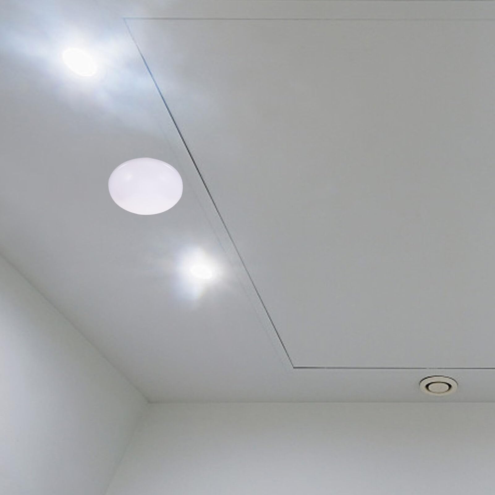 Milisten Flush Mount Ceiling Light Cover Modern 22.6cm Ceiling Light Bulb Ceiling Lampshade Dome Semi-Flush Mount Light Fixture Replacement for Ceiling Lighting Accessories - Image 3