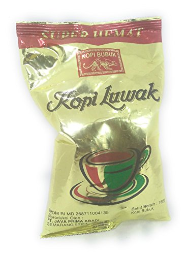Luwak Kopi Bubuk - Ground Coffee, 165 Gram