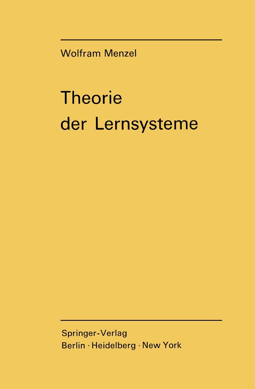Theorie der Lernsysteme (German Edition)