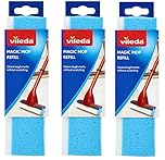 Vileda Magic Mop Angled Head Refill Pack of 3 - 096511 X 3