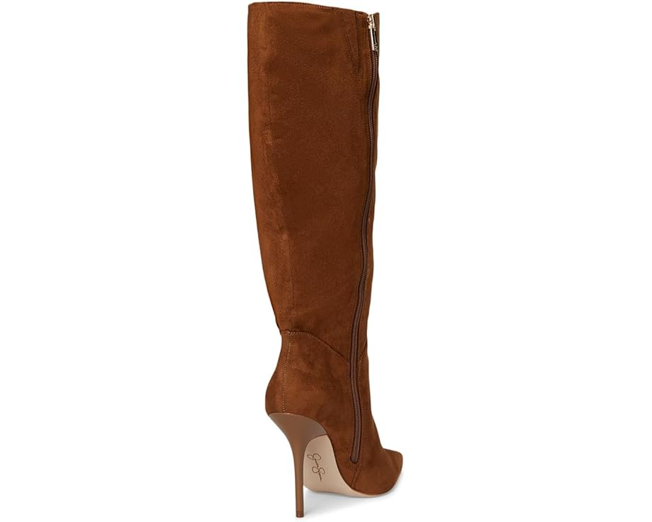 Jessica Simpson Lovienn Pointed Toe Wide Calf Knee Boots - Back View