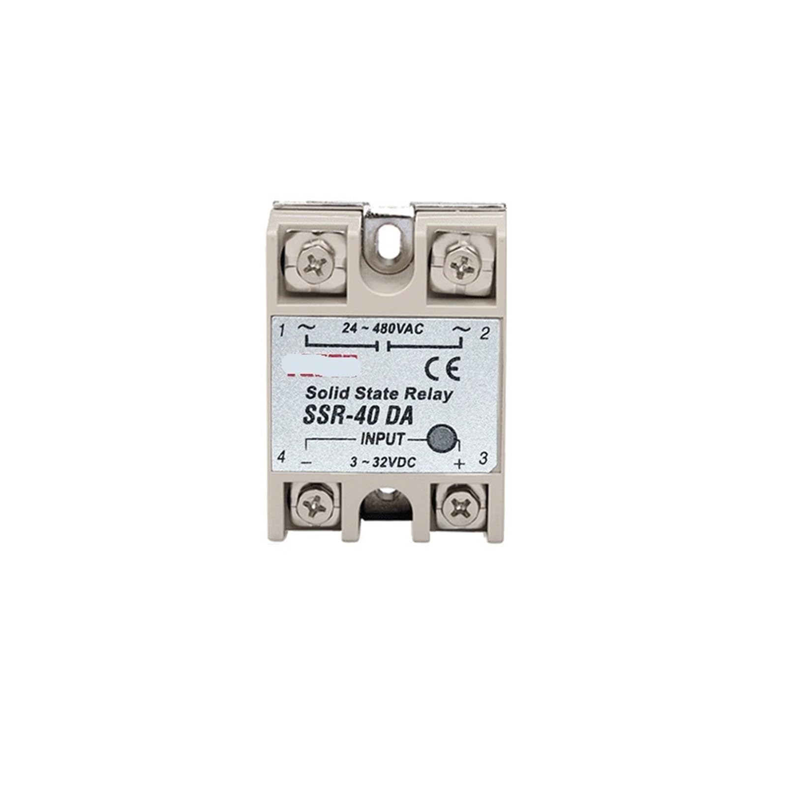 Relais Semi-conducteurs Monophasé SSR-40DA DC AC 220v40a Petit Commutateur Statique