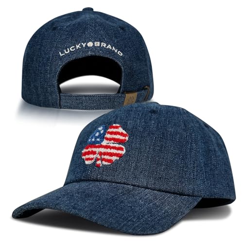 Image of Lucky Brand Classic Cotton Adjustable | Dad Hat | Baseball Cap | Golf | Fishing | Low Profile | 5 Panel Design