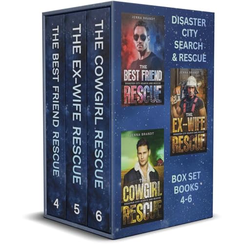 Disaster City Search and Rescue Box Set Audiolibro Por Jenna Brandt arte de portada