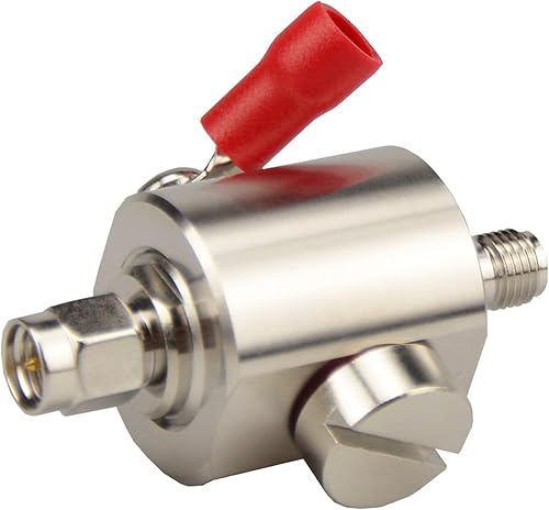 Miniatura 4 de Come-buy Protector contra sobretensiones SMA Lightning Pararrayos con conector SMA macho a hembra 0-6GHz, elemento de tubo de gas reemplazable, 90V